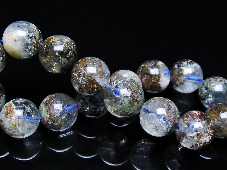 ガーデン トルマリンルチル入り  ブレスレット 13mm [T253-3203] 2枚目