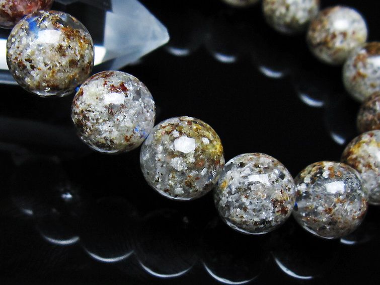 ガーデン トルマリンルチル入り ブレスレット 12mm [t253-3219] 3枚目