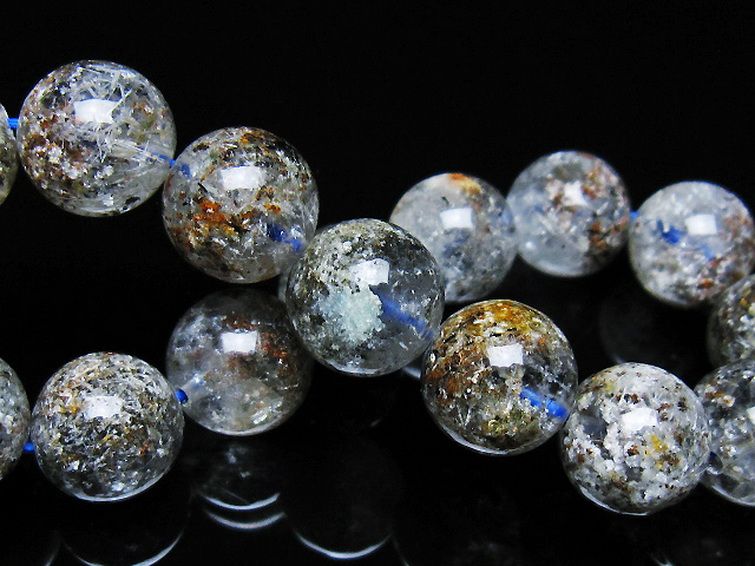 ガーデン トルマリンルチル入り  ブレスレット 13mm [T253-3231] 2枚目