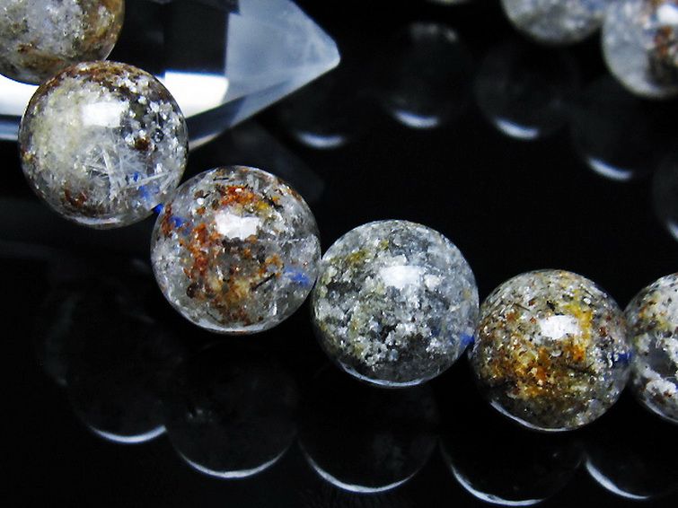 ガーデン トルマリンルチル入り  ブレスレット 13mm [T253-3231] 3枚目