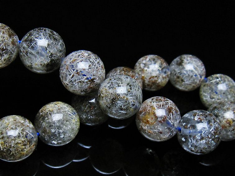 ガーデン トルマリンルチル入り  ブレスレット 13mm [T253-3244] 2枚目