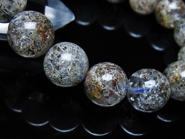 ガーデン トルマリンルチル入り  ブレスレット 13mm [T253-3244] 3枚目