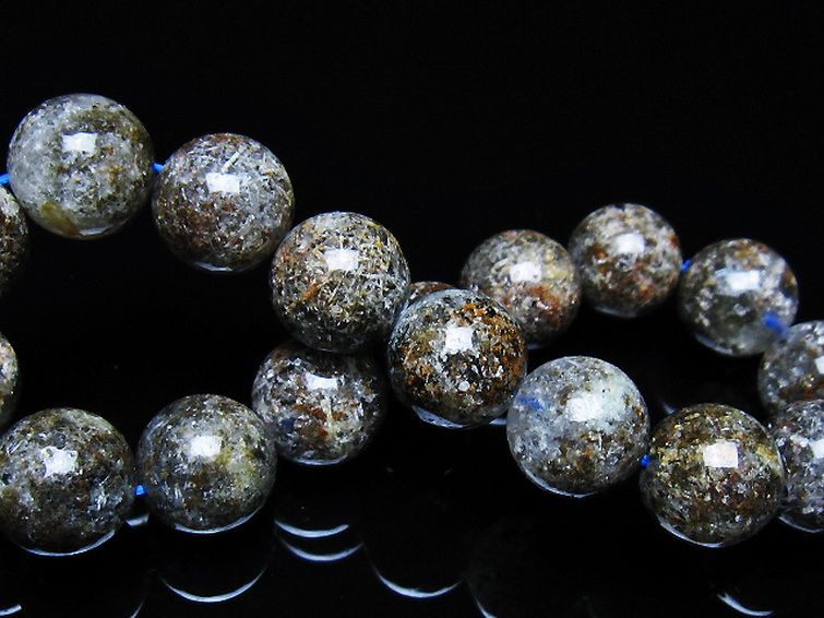 ガーデン トルマリンルチル入り  ブレスレット 12mm [T253-3250] 2枚目