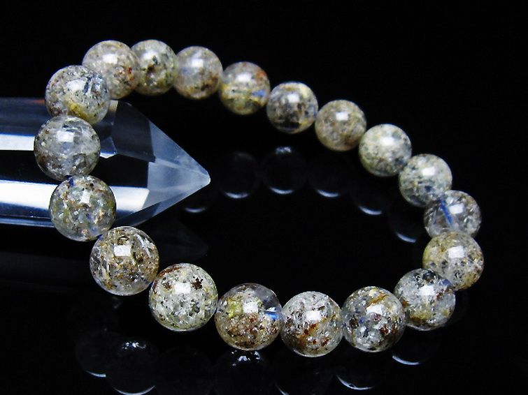 ガーデン トルマリンルチル入り  ブレスレット 10mm [T253-3256] 1枚目