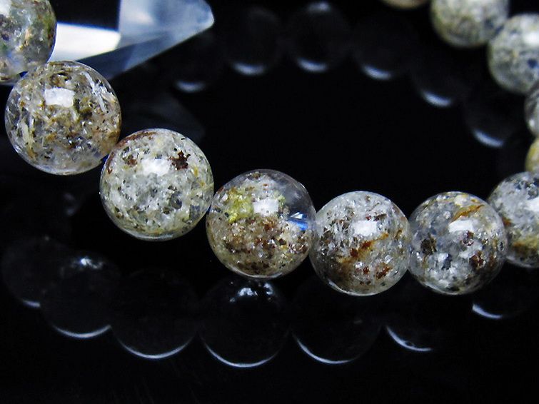 ガーデン トルマリンルチル入り  ブレスレット 10mm [T253-3256] 3枚目