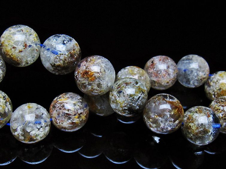 ガーデン トルマリンルチル入り  ブレスレット 14mm [T253-3258] 2枚目