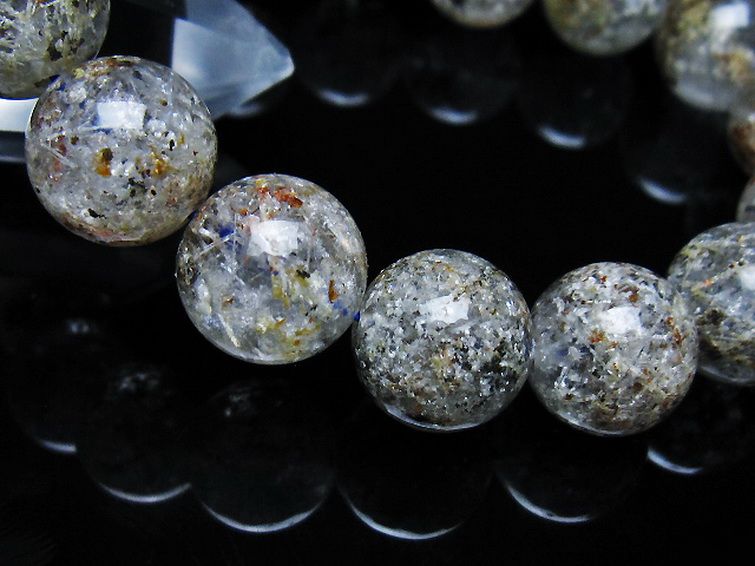 ガーデン トルマリンルチル入り  ブレスレット 14mm [T253-3260] 3枚目