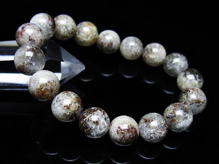 ガーデン トルマリンルチル入り ブレスレット 12mm [t253-3294] 1枚目