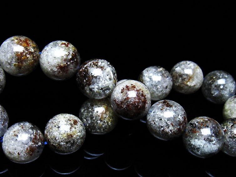 ガーデン トルマリンルチル入り ブレスレット 12mm [t253-3294] 2枚目