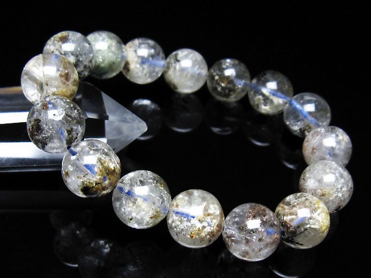 ガーデン トルマリンルチル入り ブレスレット 13mm [t253-3300] 1枚目