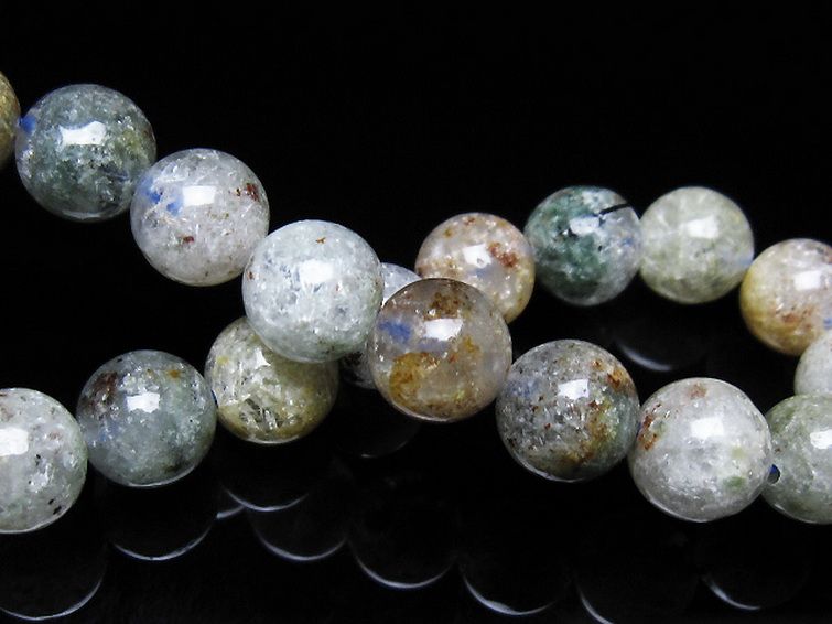 ガーデン トルマリンルチル入り ブレスレット 10mm [t253-3321] 2枚目