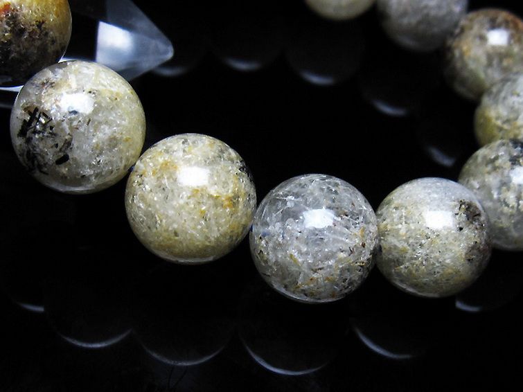 ガーデン トルマリンルチル入り ブレスレット 15mm [t253-3327] 3枚目