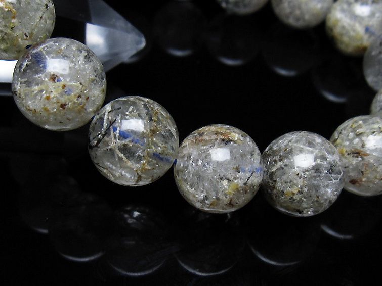 ガーデン トルマリンルチル入り ブレスレット 13mm [t253-3370] 3枚目