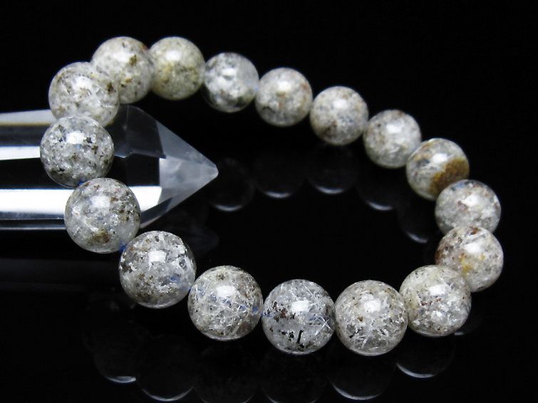 ガーデン トルマリンルチル入り ブレスレット 12mm [t253-3381] 1枚目