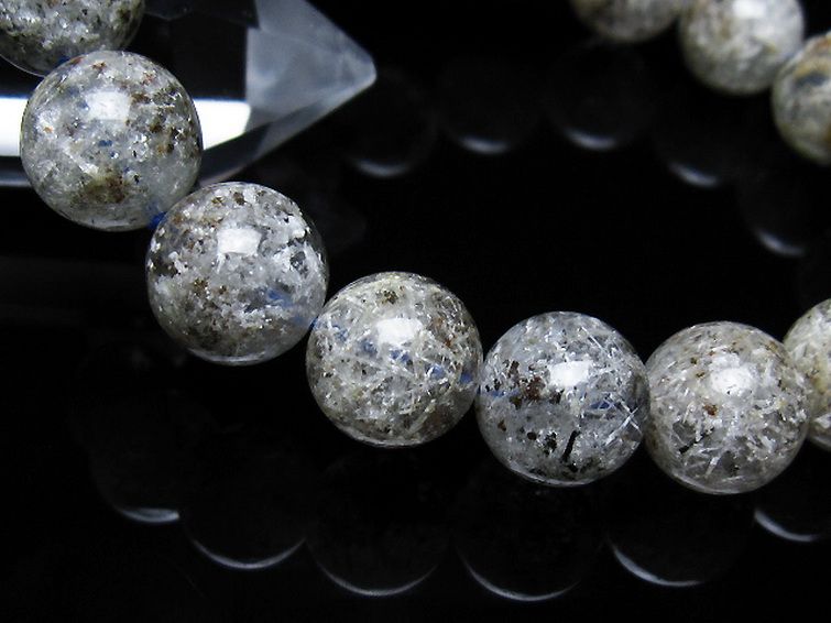 ガーデン トルマリンルチル入り ブレスレット 12mm [t253-3381] 3枚目