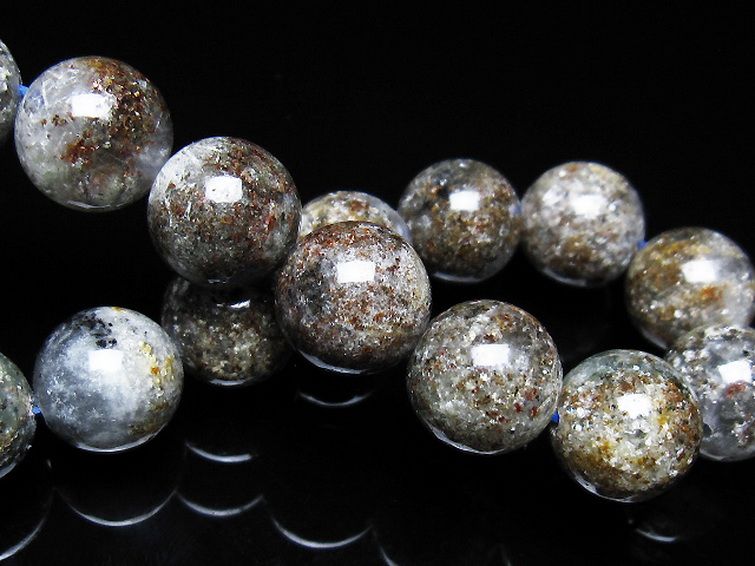 ガーデン トルマリンルチル入り ブレスレット 13mm [t253-3395] 2枚目