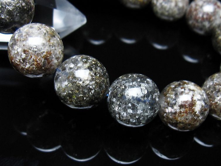 ガーデン トルマリンルチル入り ブレスレット 14mm [t253-3409] 3枚目