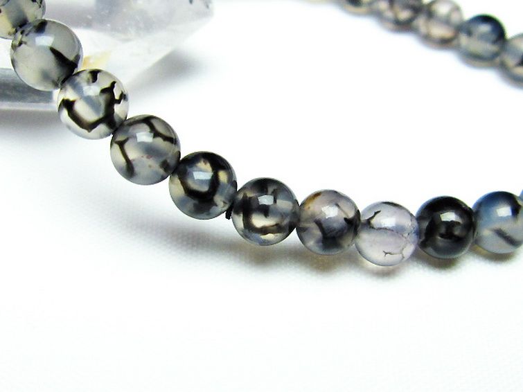 龍紋メノウ ブレスレット 6mm [T256-4134] 3枚目