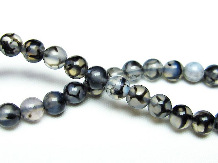 龍紋メノウ ブレスレット 6mm [T256-4139] 2枚目