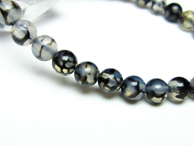 龍紋メノウ ブレスレット 6mm [T256-4140] 3枚目