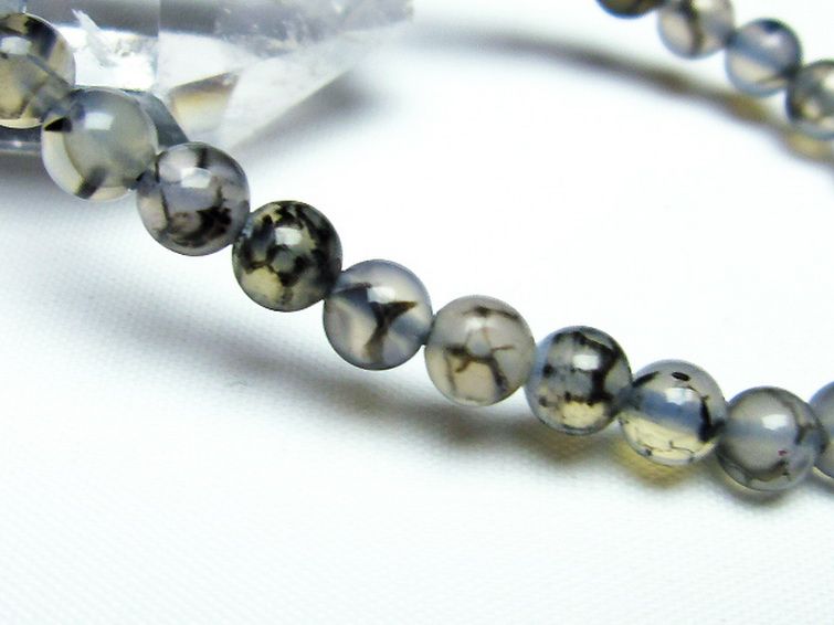 龍紋メノウ ブレスレット 6mm [T256-4550] 3枚目