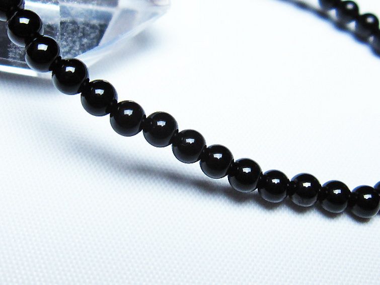 アゲート ブレスレット 4mm [t256-5349] 3枚目