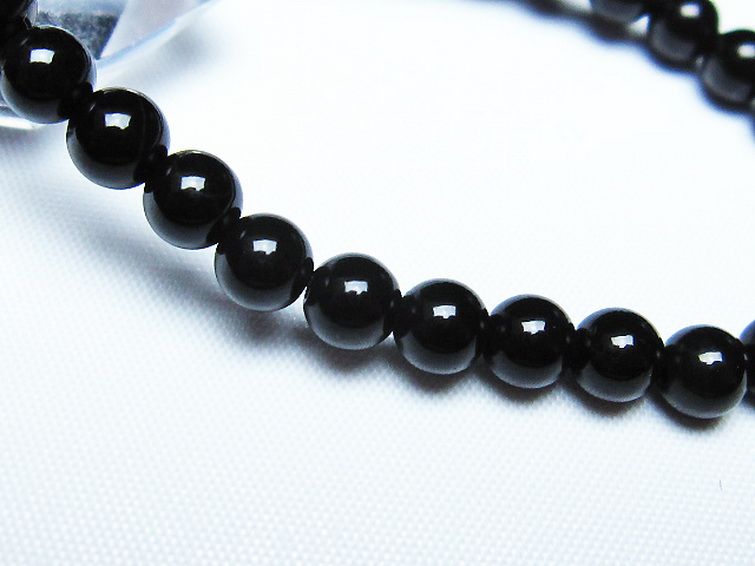 アゲート ブレスレット 6mm [t256-5355] 3枚目