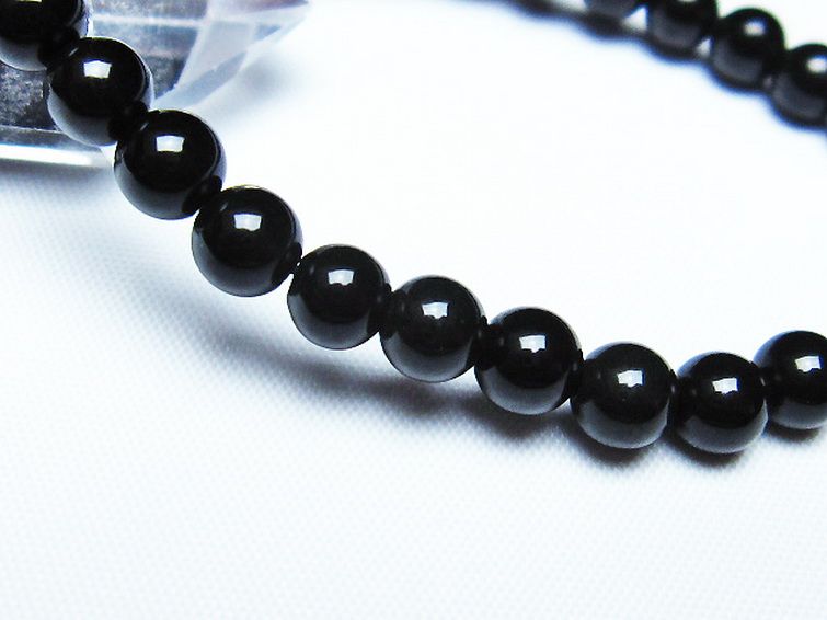 アゲート ブレスレット 6mm [t256-5379] 3枚目