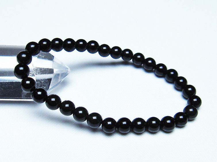 アゲート ブレスレット 6mm [t256-5389] 1枚目