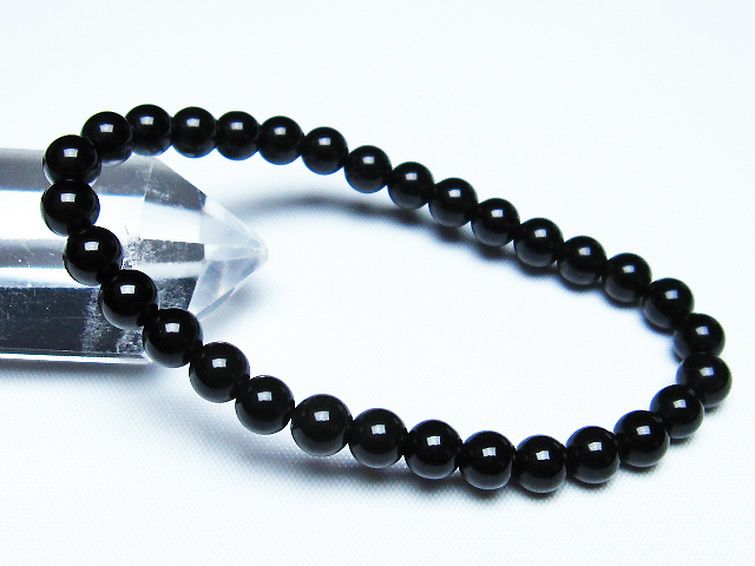 アゲート ブレスレット 6mm [t256-5394] 1枚目