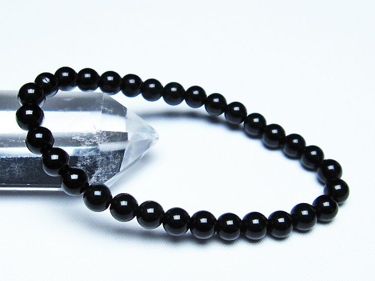 アゲート ブレスレット 6mm [t256-5399] 1枚目