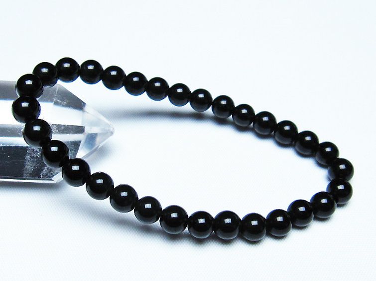 アゲート ブレスレット 6mm [t256-5405] 1枚目