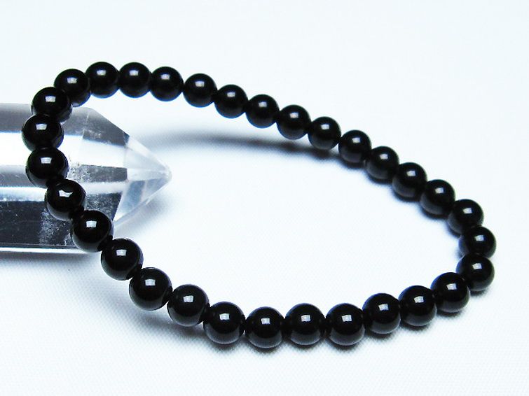 アゲート ブレスレット 6mm [t256-5413] 1枚目