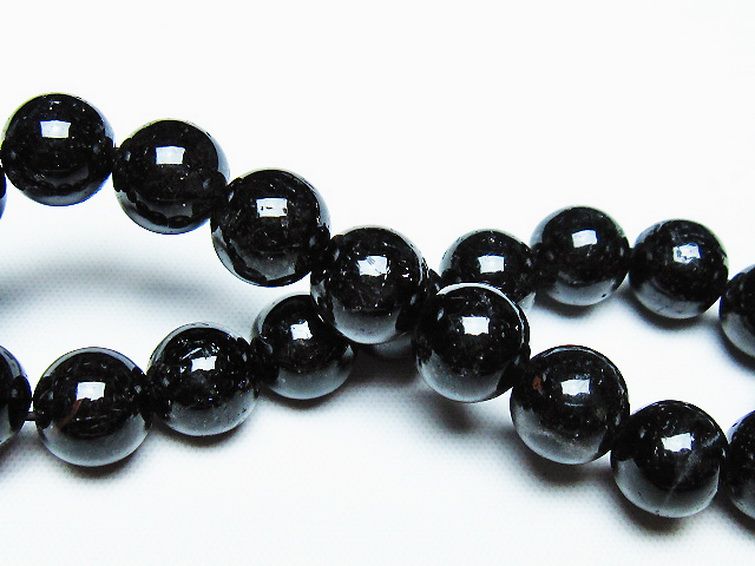 ブラックルチルクォーツ ブレスレット 10mm [T257-7250] 2枚目