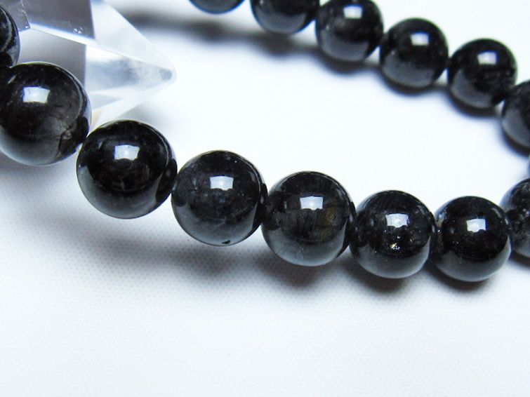 ブラックルチルクォーツ ブレスレット 10mm [t257-8460] 3枚目
