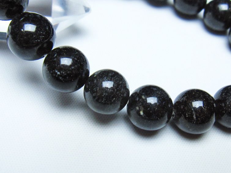 ブラックルチルクォーツ ブレスレット 11mm [t257-8535] 3枚目