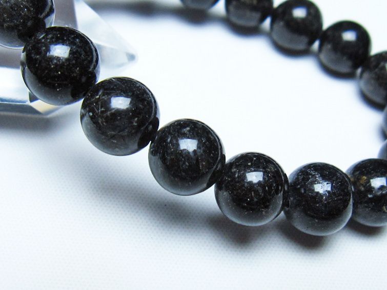 ブラックルチルクォーツ ブレスレット 10mm [t257-8543] 3枚目