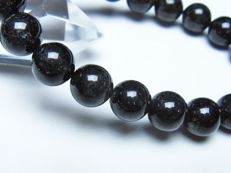 ブラックルチルクォーツ ブレスレット 10mm [t257-8545] 3枚目