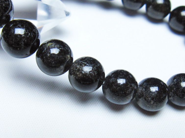 ブラックルチルクォーツ ブレスレット 10mm [t257-8567] 3枚目