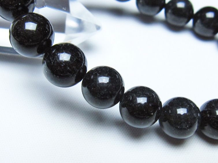ブラックルチルクォーツ ブレスレット 10mm [t257-8572] 3枚目