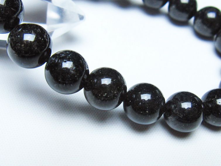 ブラックルチルクォーツ ブレスレット 10mm [t257-8576] 3枚目