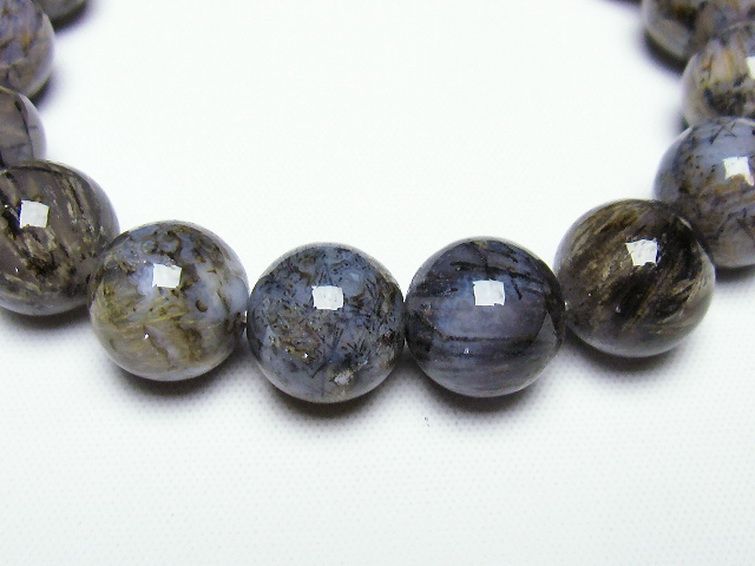 ルチルインアゲート ブレスレット 12mm [T258-1879] 3枚目