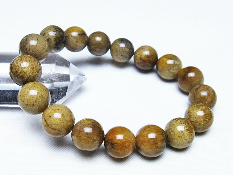 ルチルインアゲート ブレスレット 12mm [T258-1948] 1枚目