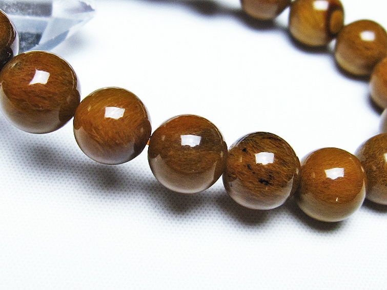 ルチルインアゲート ブレスレット 11mm [T258-1989] 3枚目