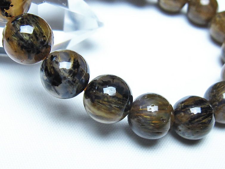 ルチルインアゲート ブレスレット 10mm [t258-2120] 3枚目