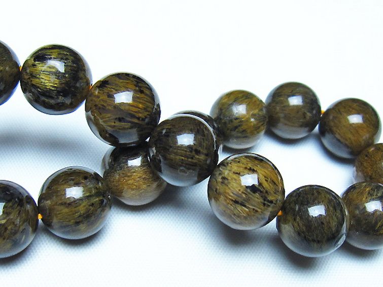 ルチルインアゲート ブレスレット 12mm [t258-2135] 2枚目