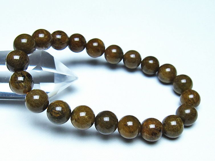ルチルインアゲート ブレスレット 10mm [t258-2174] 1枚目