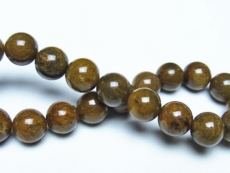 ルチルインアゲート ブレスレット 10mm [t258-2174] 2枚目