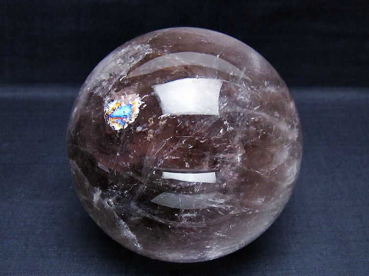 1.3Kg アメジスト 丸玉 96mm [T259-13258] 1枚目