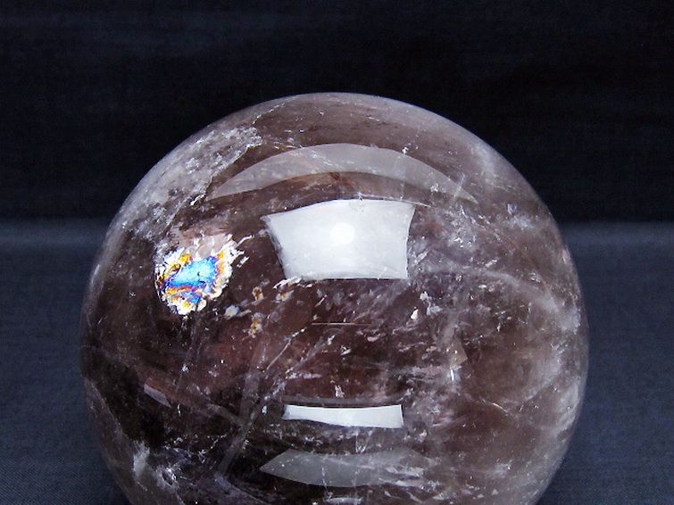 1.3Kg アメジスト 丸玉 96mm [T259-13258] 2枚目